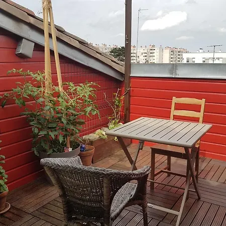Of 75m²under The Attic With Terrace Apartmán *